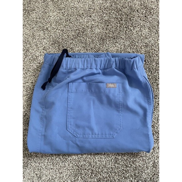 FIGS Pisco Basic Scrub Pants Ceil Blue FM4500 Size XL - Picture 9 of 11